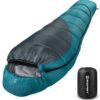 ec23410ab9b4c2bf Bessport Mummy Sleeping Bag | 15-45 ℉ Extreme 3-4 Season Sleeping Bag for Adults Cold Weather– Warm and Washable, for Hiking Traveling & Outdoor Activities