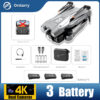ec3fb961eeded69c Z908 Pro Drone Professional 4K HD Camera Mini4 Dron Optical Flow Localization Three sided Obstacle Avoidance Quadcopter Toy Gift