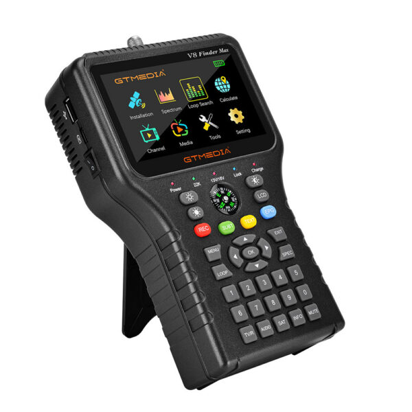 GTMEDIA Max Satellite Finder Meter 4.3'' LCD DVB-S/S2/S2X H.265 Better V8 Finder2 Pro2 V7 S5X SATK WS-6933