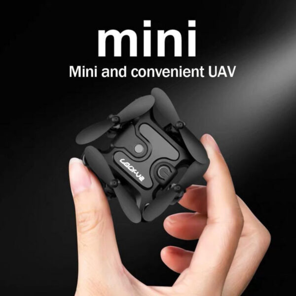 4DRC V2 Mini HD Camera WiFi Fpv Air Pressure Altitude Hold Black And Gray Foldable Quadcopter RC Drone Toy