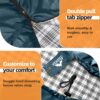 ec50816a976f7960 MEREZA Flannel Sleeping Bag for Adults XL, Large Wide Sleeping Bags for Camping Mens Warm Cotton Sleeping Bag 4 Season Warm & Cool Weather