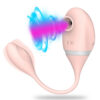 ec76451e5f3a7fb2 2 in 1 Clitoris Sucking Vibrator for Women Vibrating Egg Licking Oral Clit Vacuum Stimulator Female Goods Sex Toys for Adults
