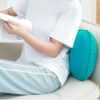 Compression Inflatable Camping Pillow, 19.2 "L Inflatable Pillow, Camping Inflatable Pillow, Camping Sleeping Inflatable Pillow (Orange)
