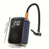 LEIBOO Wireless Car Compressor Air Electric Tire Iator Pump for Motorcycle Bicycle AUTO Tyre with Digital Display