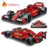 ec960818240d226c 2024 New Technical Formula F1 Racing Car Building Blocks Set Model MOC Assembly Vehicle Bricks Kids Toys for Boys Christmas Gift