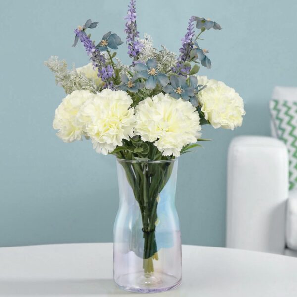 Faux Flowers in Vase,Artificial Flowers in Vase,Table Centerpieces for Dining Room,Flower Centerpieces for Tables,Fake Flowers with Vase,Kitchen Table Decor,Coffee Table Decor