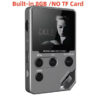 C5 8GB Lossless Bluetooth MP3 Music Player, Zinc Alloy Body,Rotary Controls,Wireless Connection,FM Radio,Voice Recorder