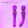 eccbea3b5a0ab3df G-spot AV Wand Female Masturbation Massage Clitoral Stimulator Dildos Rechargeable Sex Toys Vibrator for Women