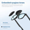 ece5c9854296dc5f G05 Bluetooth Smart Glasses Wireless Sunglasses Open Ear Headsets Waterproof Hands-Free Calling Sunglasses For Xiaomi Men Women