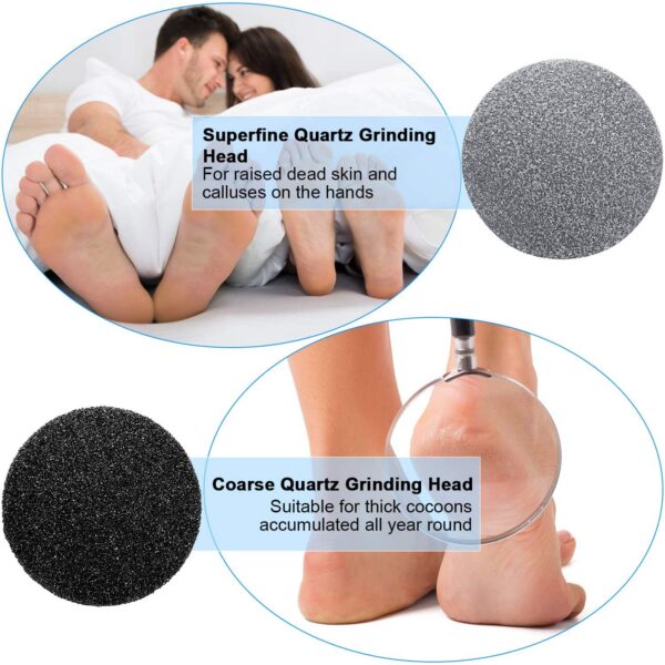 New Electric Grinding Hard Rupture Trimmer Dead Skin Pedicure Rechargeable Foot Care Tool Remover Callus