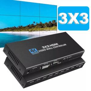 4K Controller 3X3/2X3/2X2 Multi Video Screen Processor Splicer HDMI Wall Display
