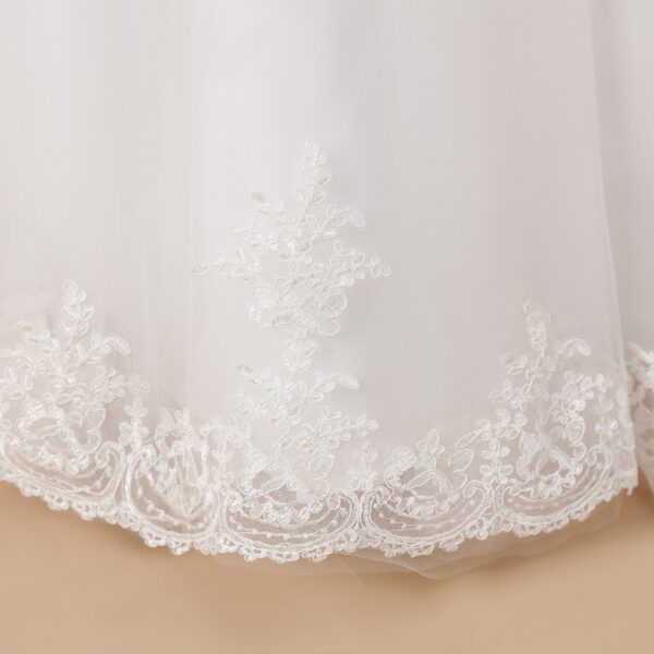 Kids' Princess Flower Girl Dress Wedding Ceremony First Communion Banquet Prom Night Celebration Event Ball Evening-Gown Party