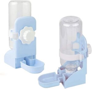 Oncpcare 2Pcs 2Pcs 17oz Water Bottle for Small Animals, Rabbit Water Feeder Water Bowl Bunny Water Dispenser Hanging Automatic Guinea Pig Water Bottle for Cage