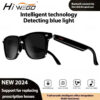 ed35fa08302b5b50 Hiwego Camera Smart Music Sunglasses Earphones Wireless Bluetooth Headset HIFI Sound Headphone Driving Glasses Hands-free Call