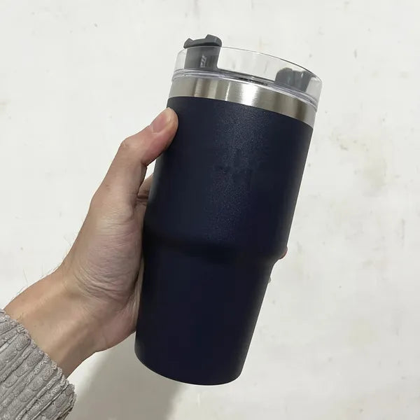 new Ice 304 Stainless Steel Insulated Convenient Large Capacity Sipper Coffee Car Cup