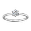 ed59b24cf380db0a Trumium 0.5/1 Ct D Color Moissanite Ring For Women Diamond moissanite Rings s Sier Engagement Wedding Bands Fine Jewelry
