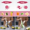 ed671d9b3730939a SUPMAKIN Safe Mandoline Kitchen, Adjustable Vegetables Food Chopper, Potatoes Sl
