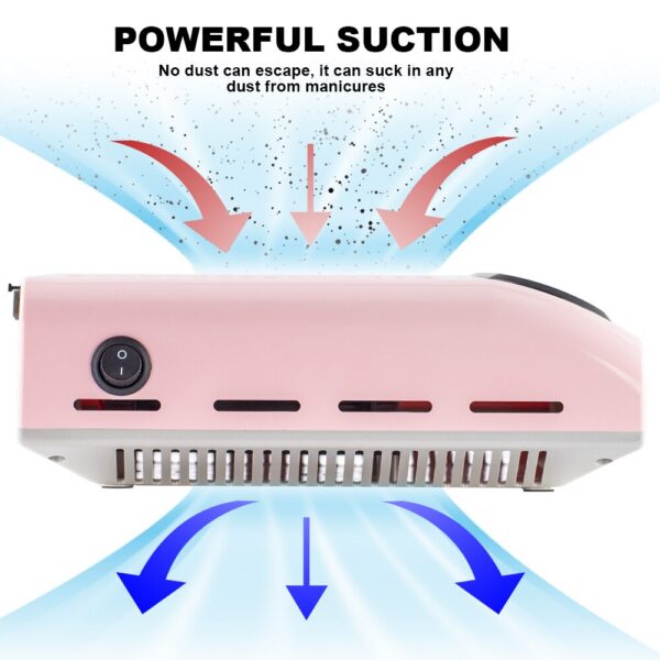 ed786075d1ab85b5 Upgrade Dust Collector Extractor Fan For Manicure hine Powerful Vacuum Cleaner With Remove Filter Nail Equipment