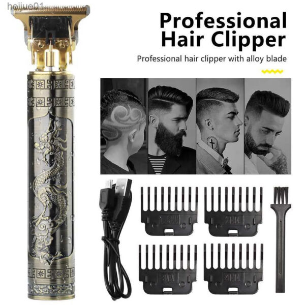 ed8276e2f8879706 Shavers for Barber Clipper Hair Cutting Beard Trimmer Shaving hine Wireless Electric Razor Men Shaver L230518