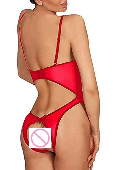 ed899eb026790409 Sexy lace lingerie plus-size women's underwear lace shaping bow-decorated sexy exotic style close-fitting dress suit