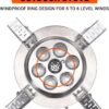 Bulin Gas Campingkocher Gaskocher mit Piezozündung Faltbarer Gaskocher Outdoor Windschutz Kocher Gasbrenner für Camping Trekking Hiking Picknick Wandern
