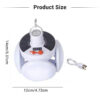 edb16ee1184430d6 LED Camping Lantern 4500mAh Solar Hanging Night Lamp 1000LM Folding 90 Rotating Base USB Charging IPX4 Waterproof for Fishing