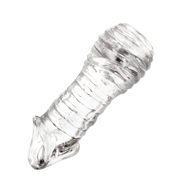 edd0f87a10f78e2c Spike Condoms Penis Extension Sleeves Sex Toys For Men Delay Ejaculation Reusable condoms Enlargement Sperm Lock Cock Ring 5pcs