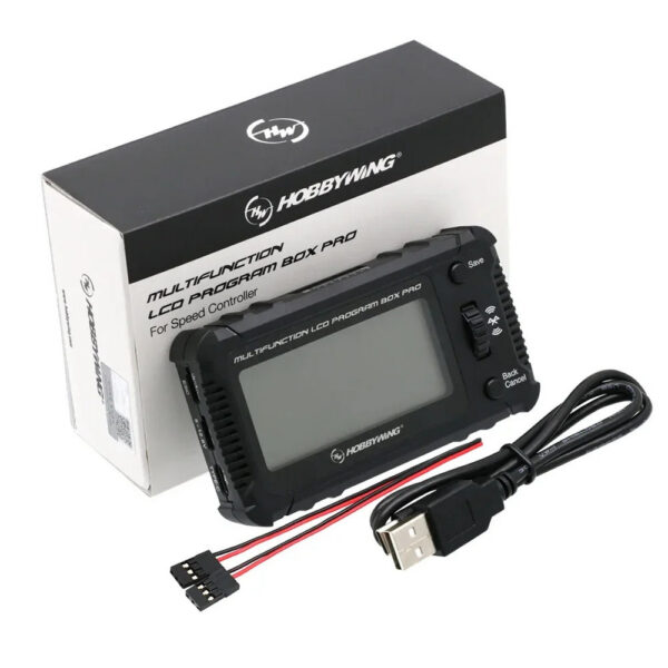 edfc6d0d9c456514 HobbyWing LCD Program Box Pro programming card for RC Model Car Boat Airplane PLATINUM XERUN EZRUN electrical tuning Accessories