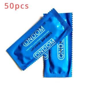 ee04be545de25572 50pcs Hyaluronic Acid Condom Natural Latex Lubrication Ultra Thin Delay Sex Penis Sleeves Contraception Supplies Adults Sex Toy