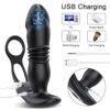 ee0fed6d06f745bd Male Thrusting Prostate Massager Bluetooth APP Vibrator Men Gay Anal Wireless Remote Butt Plug Sex Toy for Couples