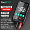 ee1d0f30c2f1b0ed MASTFUYI Mini Digital Multimeter Smart Electrician Tester For DC/AC Voltage Capacitance Ohm Hz NCV Professional Multitester