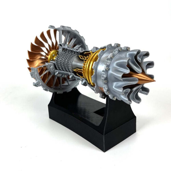 ee29272fc2be36cd TR900 Turbofan Aircraft Kit Turbojet Engine Model Adult Gift nical Science Education Toy