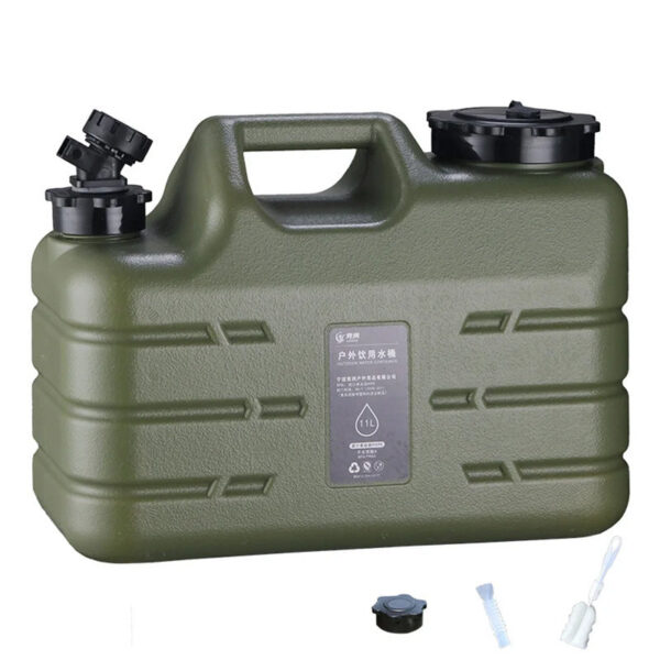 ee64edd782e59732 11L Bucket Large Capacity Portable Drinking Water Canister with Detachable Faucet No Leakage for Outdoor Travel Driving