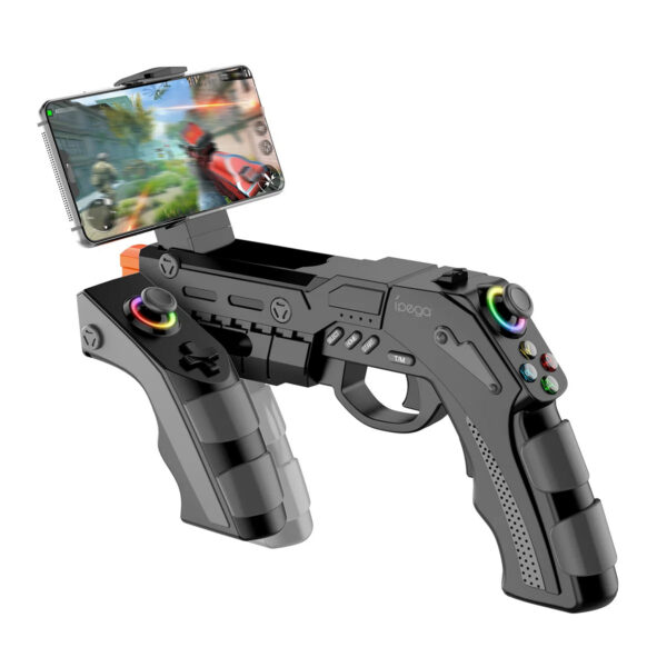 ee71bd1f360db1ad IPEGA Wireless Game Gun PG-9257 for PS4/PS3/Android/iOS/Switch/PC with Gyro,Vibration,Rapid Fire&RGB Lighting