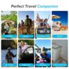 Toilet Portable Adults, Folding Waterproof Porta Potty for Camping, Car, Bucket, Travel, Outdoor, Hiking, Trips, Boat, Beach, Tent