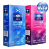ee78bd3afd01c54b Quality Condoms 100Pcs/Lot Natural Latex Smooth Lubricated Oil Penis Sleeve Contraception Condones for Men Sex Toys Sex Products