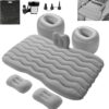ee822a47c6f02b69 Vextone Inflatable Air Mattress Rear Back Seat Car Bed - PVC Thickened Travel Camping Air Mattress for SUV Cars, Gray Sleeping Car Mattress - Universal Fit, with Pillows, Piers, Repair Pad