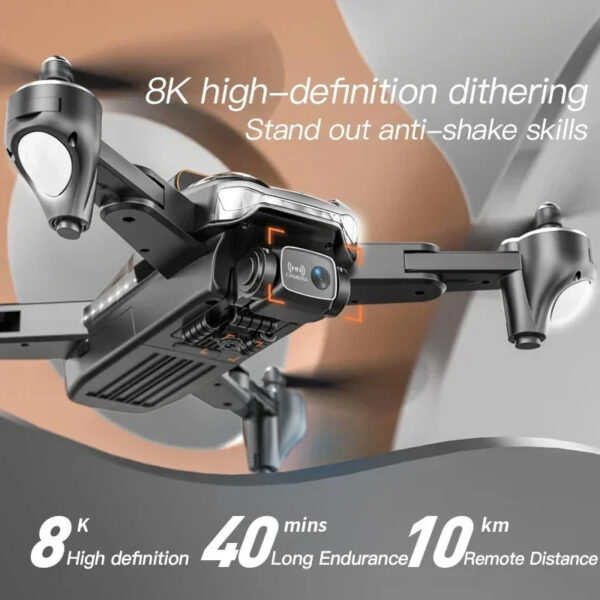 ee97132470782411 P11 Pro Max Drone 8K 5G GPS Professional HD Aerial Photography Dual-Camera Obstacle Avoidanc Brushless Quadrotor Children Gifts