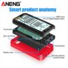 eea1dd8df4217628 ANENG 620A 6000 Counts Digital Smart Multimeter Transistor Testers True RMS Auto Electrical Capacitance Meter Temp Resistance