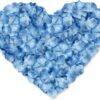 1000 Pcs Artificial Silk Rose Petals Decoration Wedding Party Turquoise Blue