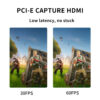 eec1de1ab3bb2f62 Acasis 4 Channel HDMI-compatible/SDI PCI-E Video Capture Card 1080p 60fps OBS Wirecast Live Broadcast Streaming Adapter Quad