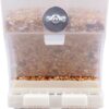 eec25304fd72b428 Automatic Bird Feeder No Mess for Cage Inside Birds Stuff Cage Accessories Seed Food Container for Small Brids Cockatiel Budgerigar Macaw Finch Budgie Parakeet Conure Canary Parrots Lovebird