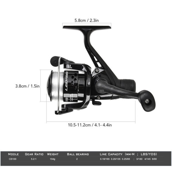 eec99ea3217e0fbf Lixada 2.1m 2.3 m Telescc Combo Full Kit Carbon Fiber Rod Pole Spinning Reel Fishing Bag Case Pesca Gear Set