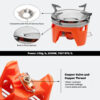 eee02aecc56f66c4 Fire Maple X2 Outdoor Gas Stove Burner Tourist Portable Cooking System With Heat Exchanger Pot FMS-X2 Camping Hiking Gas Cooker