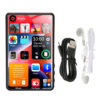 eee3ff28a07d2eb7 HD MP3 MP4 PlayerFull Touch ScreenBluetooth 5.2 Walkman16GBBuilt-in SpeakerMusic PlayerFM RadioRecordingEbook