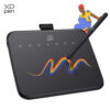 XPPen Deco 640 Graphics Tablet 16K Pressure Levels 16x9cm Drawing Area with 8 Keys 60 Tilt for OSU Game Android Windows Mac