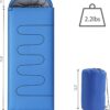 Wind Tour 3 Season Lightweight Waterproof Sleeping Bag Indoor & Outdoor for Hiking Backpacking Camping Traveling
