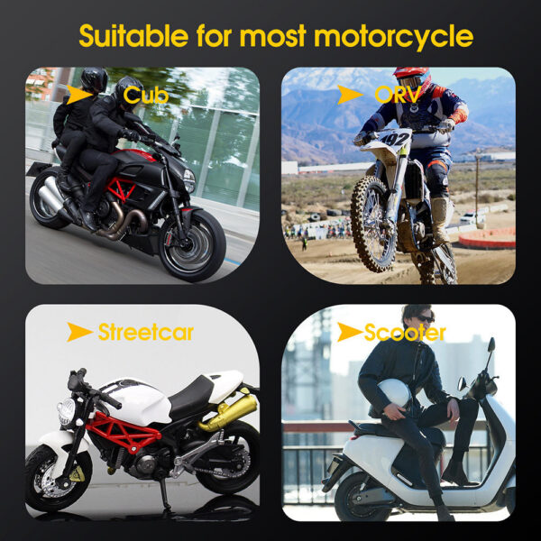 ef1964c6a41b0aa3 Motorcycle TPMS 2 Sensors Bluetooth 4.0 5.0 Tire Pressure Monitoring System Pit Bike Tyre Tester Diagnostic Set Moto Accessories