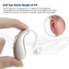 Rechargeable Aid Mini Adjustable Tone 2024 Best Sound Amplifier Portable Deaf Elderly RIC Hearing Aids