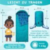 ef715a74623349d2 KingCamp Kinderschlafsack Schlafsack Winter Warmer Deckenschlafsack 3-4 Jahreszeiten für Kinder beim Camping Trekking 170 x 70 cm Komfort: 7°C 1.4 KG